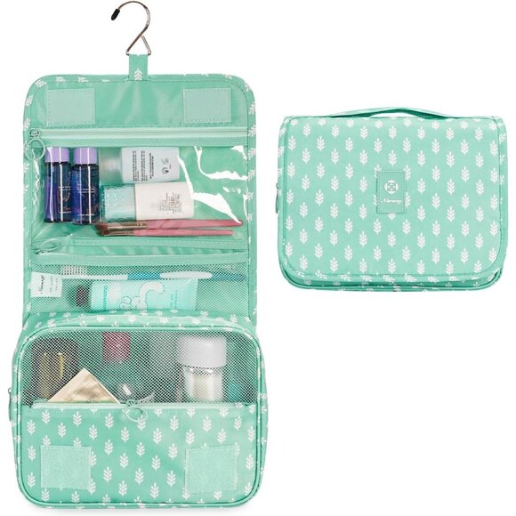 Hanging Travel Toiletry Bag Cosmetic Make up Organizer for Women Waterproof - Picture 2 of 7